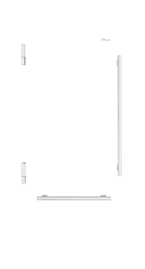 Bottomfreezer Hardware Lh Chrome