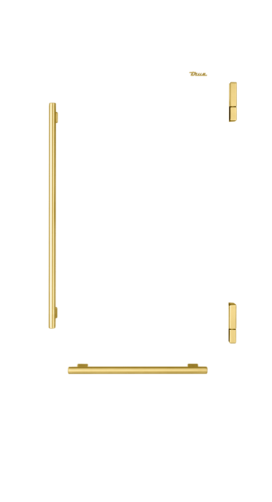 Bottomfreezer Hardware Rh Brass