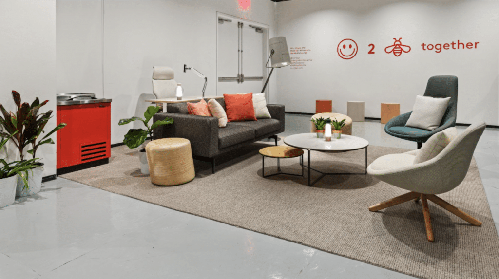 The Novità Communications Media Lounge at DIFFA BY DESIGN 2022