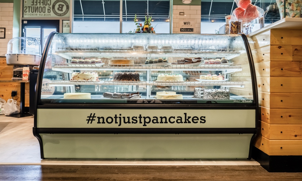 NotJustPancakes - Food Display Case