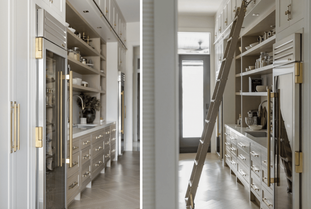 Cabinetry Design - Ladder in Kitchen