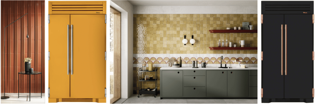 Saffron SideBySide - Black SideBySide - Gold and Gray Kitchen Image