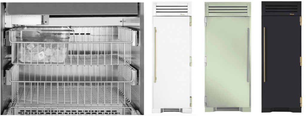 Refrigerator Columns and Ice Compartment