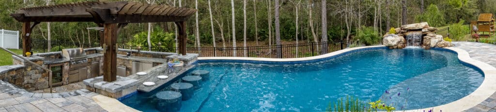 26 Apg02604 1 - Outdoor Kitchen Next to Pool