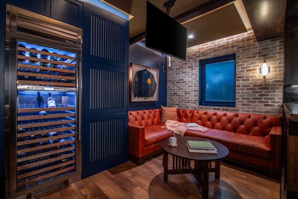 Christine Jahan Designs 4 - Wine Column and Corner Couch