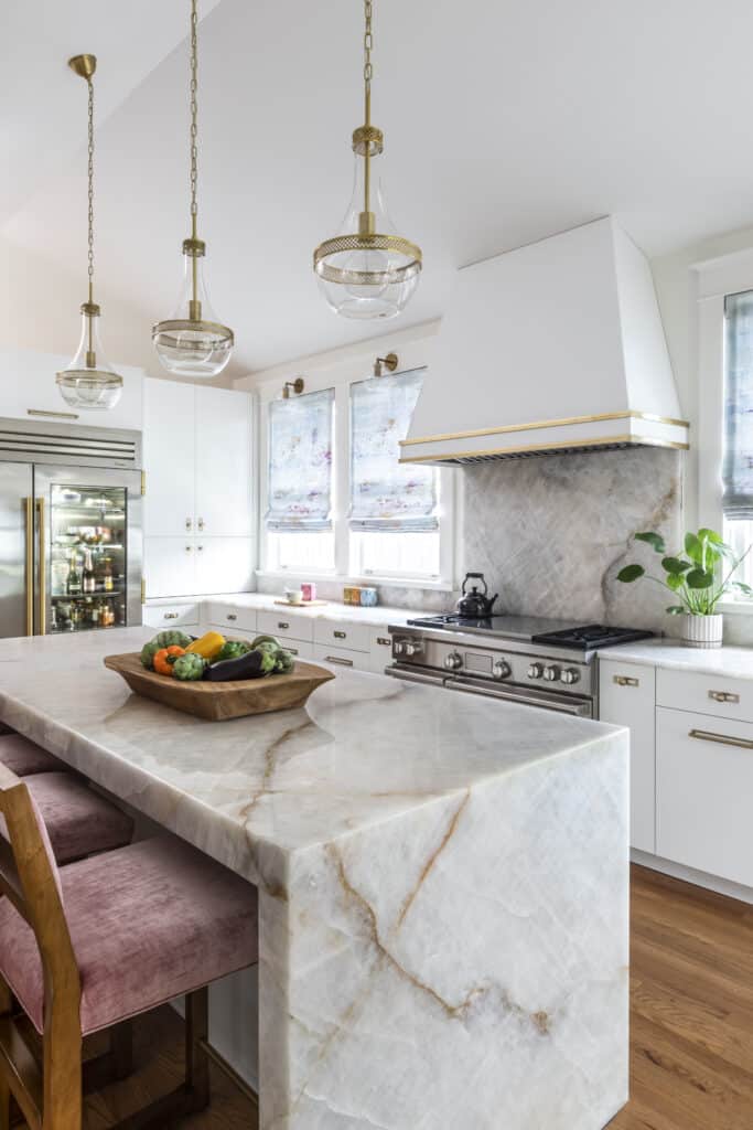 SideBySide - Marble Island Countertop