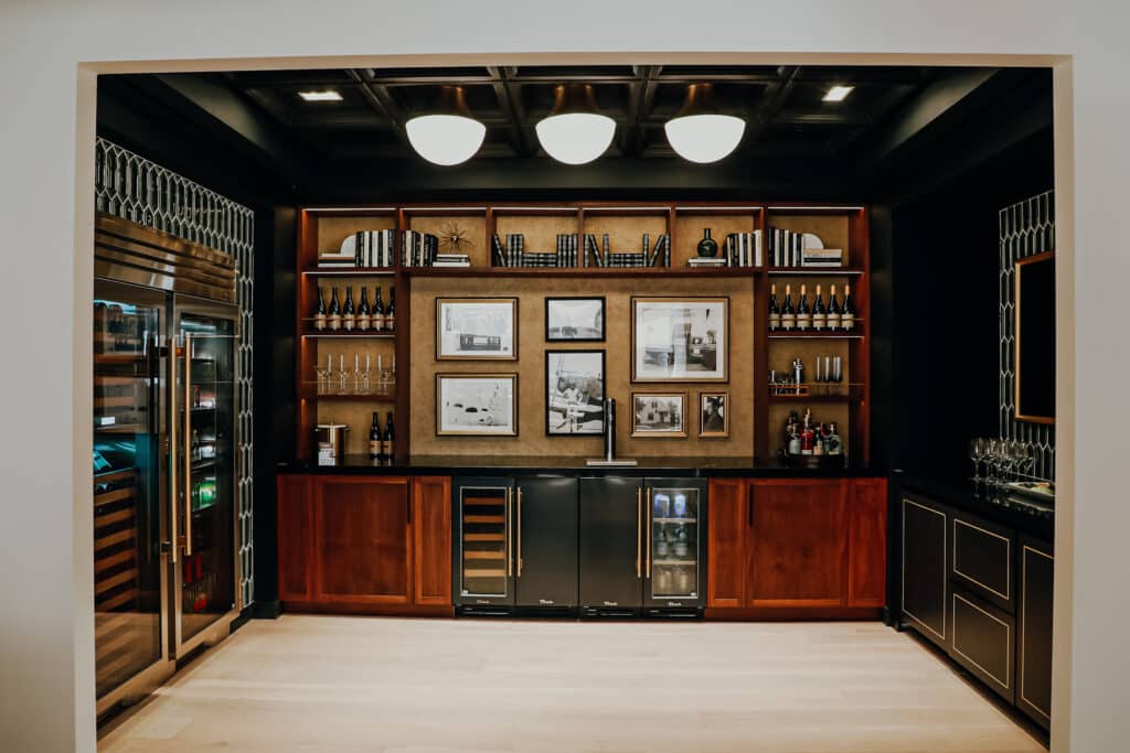 Wine Refrigerator and Undercounter Wine Cabinet Room Display