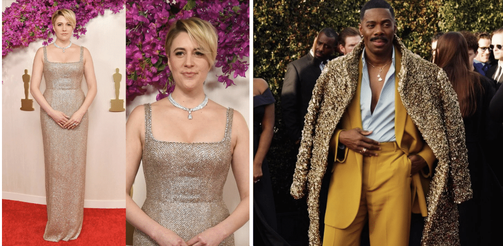 Greta Gerwig and Colman Domingo