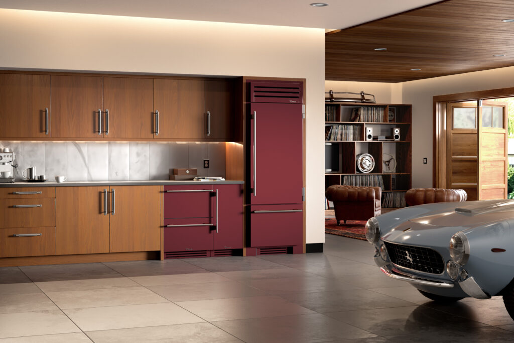 23 TRUE RESI S03 FERRARI RED EST A F01 REFRIGERATOR