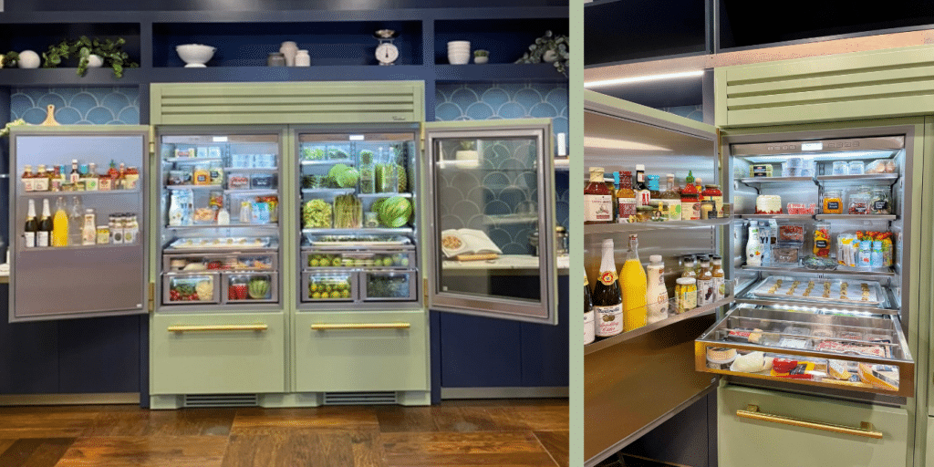 Sage Refrigerator Scene Organized Refrigerator Display