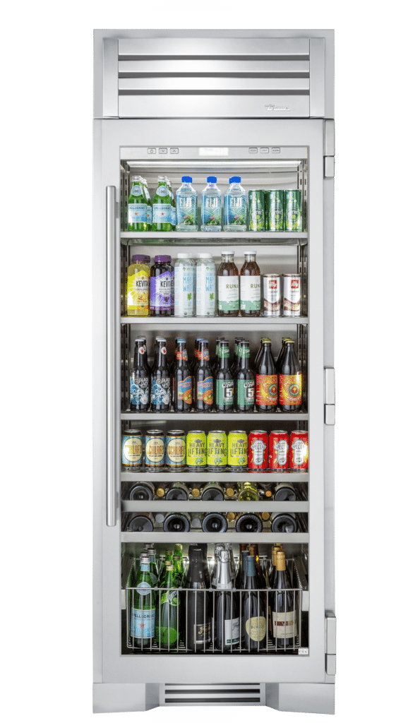 Beverage Column - Stainless Glass Door - RIGHT Hinge