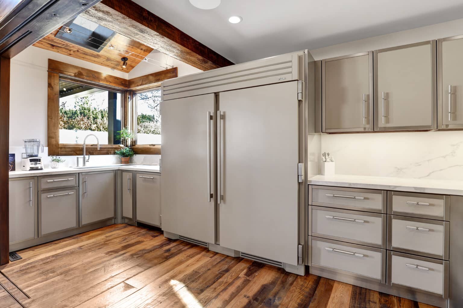 JMK Grey Kitchen Angled