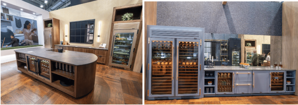 KBIS Grouping Showroom Displays (1- Unspecified Natural Tone, 2- Bluestone)