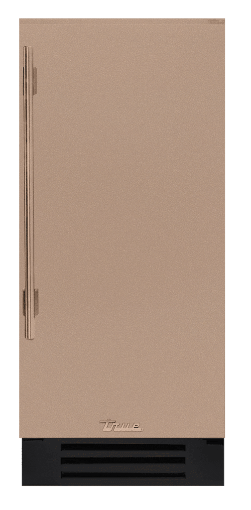 15 Inch - Undercounter - Solid Stainless - RIGHT Hinges - Champagne Color Swatch