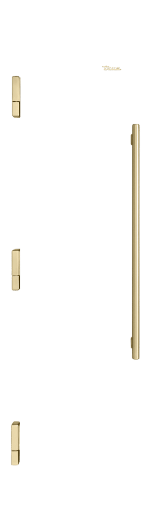 24 Inch Beverage Column - LEFT Hinge - Gold Color Swatch