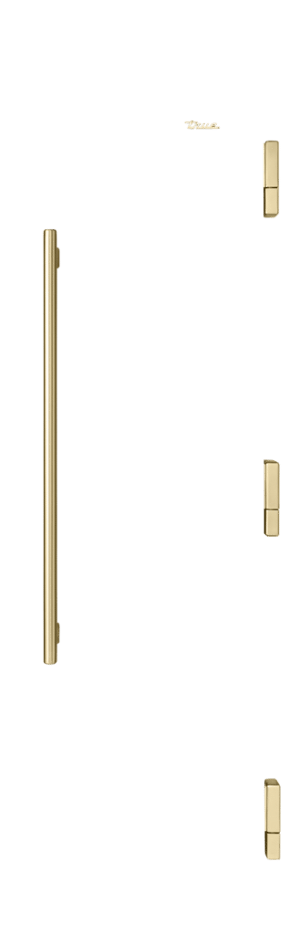 24 Inch Beverage Column - RIGHT Hinge - Gold Color Swatch