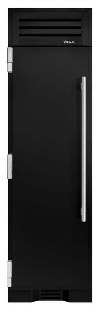 24 Inch - Freezer Column - Stainless Solid - LEFT Hinge - Glass Black Color Swatch