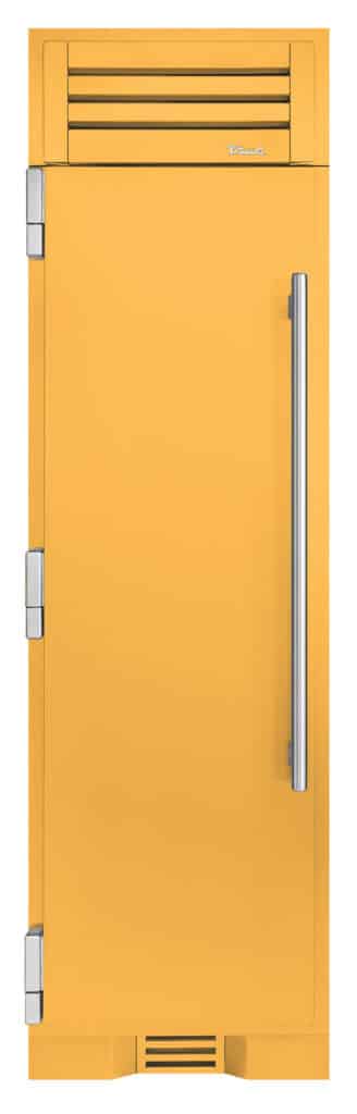 24 Inch - Freezer Column - Stainless Solid - LEFT Hinge - Saffron Color Swatch