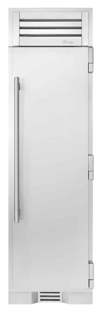 24 Inch - Freezer Column - Stainless Solid - RIGHT Hinge