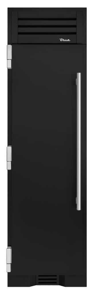 24 Inch - Refrigerator Column - Stainless Solid - LEFT Hinge - Matte Black Color Swatch
