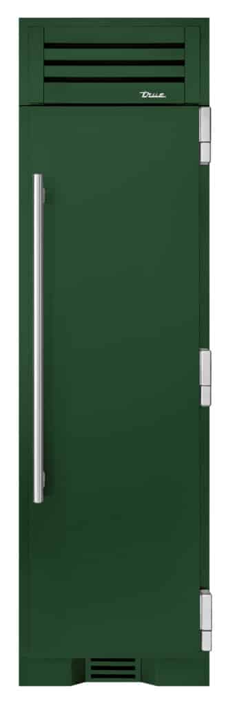 24 Inch - Refrigerator Column - Stainless Solid - RIGHT Hinge - Emerald Color Swatch